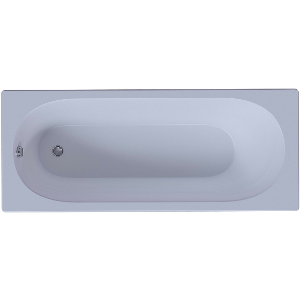 Акриловая ванна Aquatek (Акватек) Оберон 160х70, с каркасом, с фронтальной панелью, со сливом-переливом