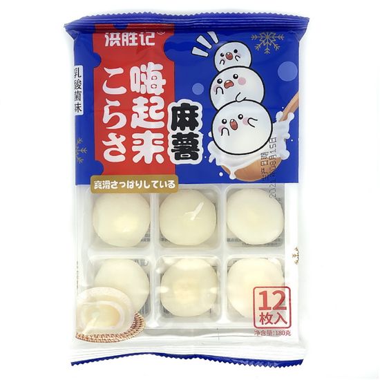 Моти десерт Sweet со вкусом сливок (снеговик), 180 г