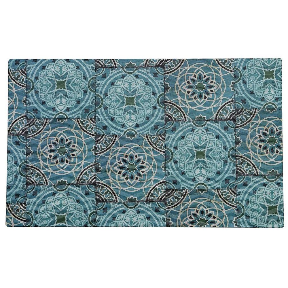 Блюдо 53*32,5*1,8 см прямоуг. Damask Blue пластик меламин P.L. Proff Cuisine