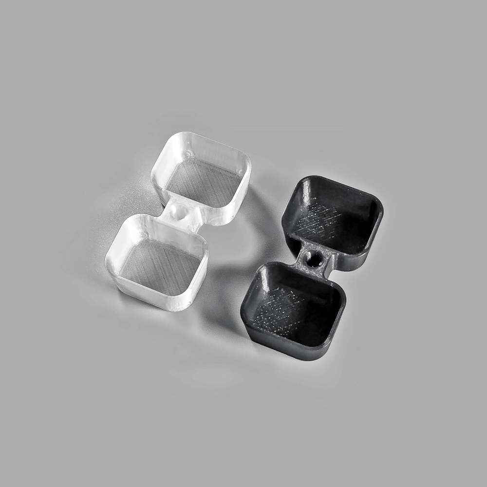 Держатель соусов из фастфуда, белая полупрозрачная