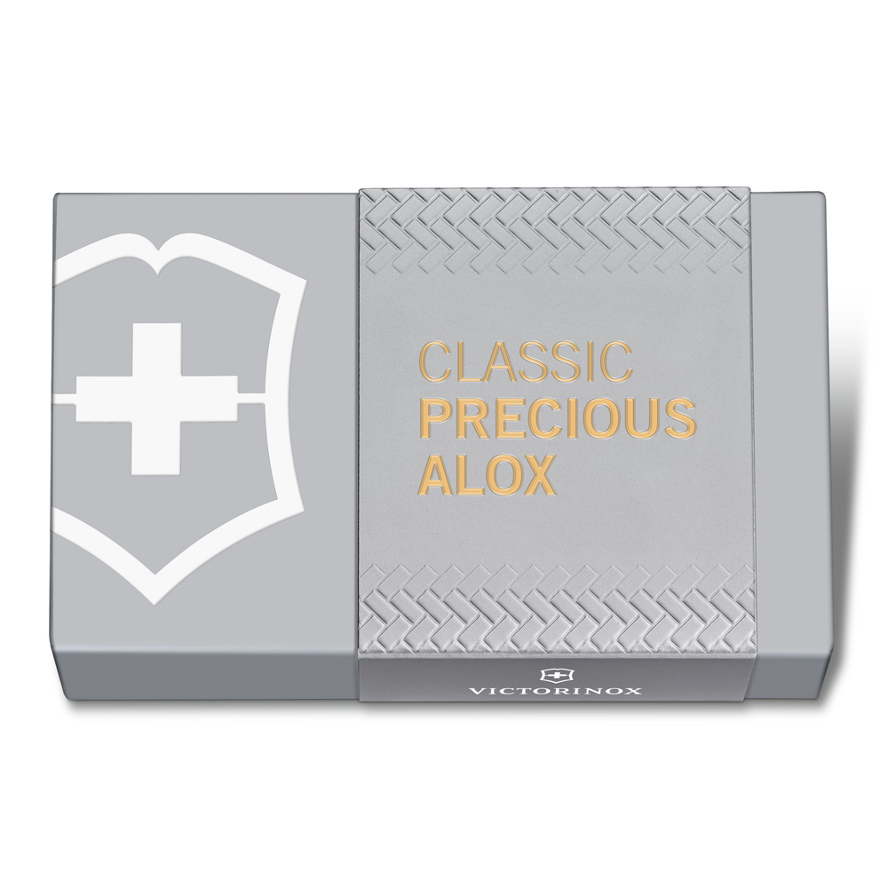 Нож-брелок Classic SD Precious Alox Brass Gold VICTORINOX 0.6221.408G