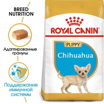 Royal Canin Chihuahua PUPPY для щенков породы чихуахуа от 2 до 8 месяцев
