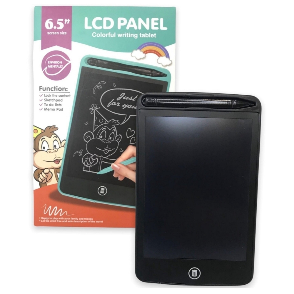Графический планшет LCD PANEL - Colorful writing tablet, планшет для рисования и записей, 6.5" / 8.5" / 10" / 12" дюймов