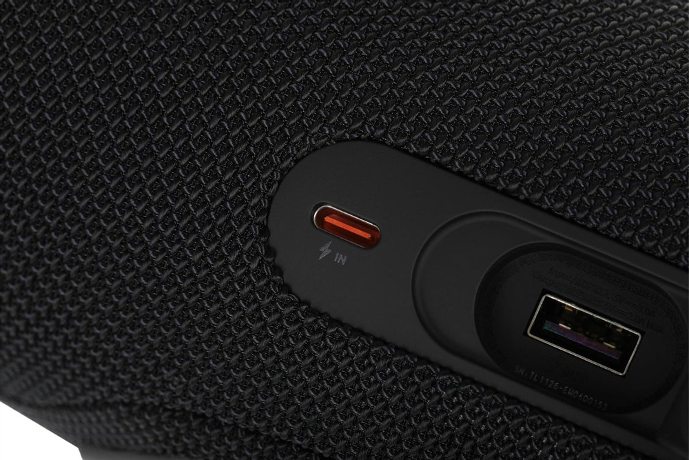 Колонка портативная JBL Charge 5, 40Вт, черный [jblcharge5blk]