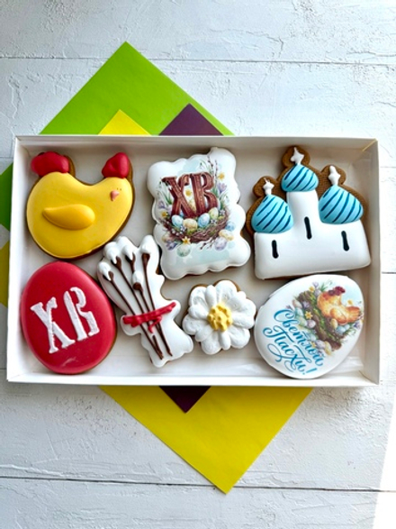 Набор имбирных пряников на Пасху