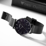 BENKEN Quartz Movement Watch Men"s Watches Black Dial Waterproof