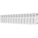 Радиатор биметаллический STOUT TITAN 200 - 14 секций (подключение боковое, цвет белый)