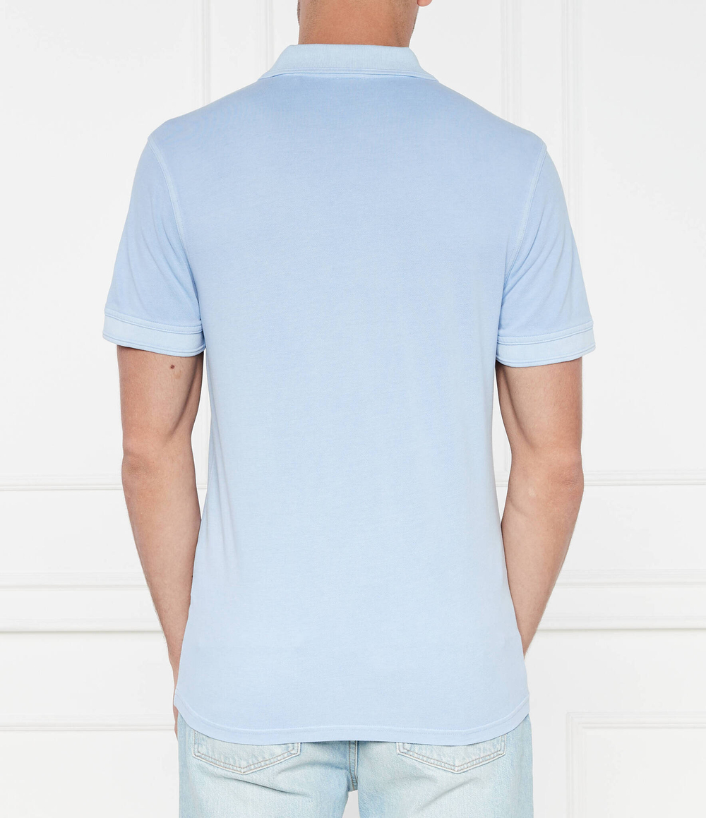 Поло Prime BOSS ORANGE - голубой(50507813)