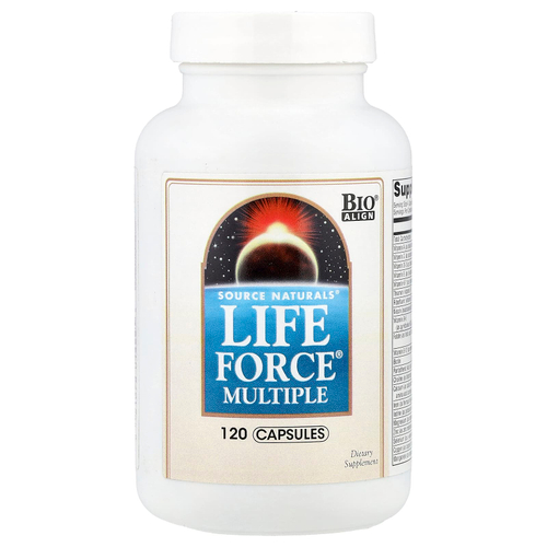 Source Naturals, Мультивитамины Life Force, 120 капсул