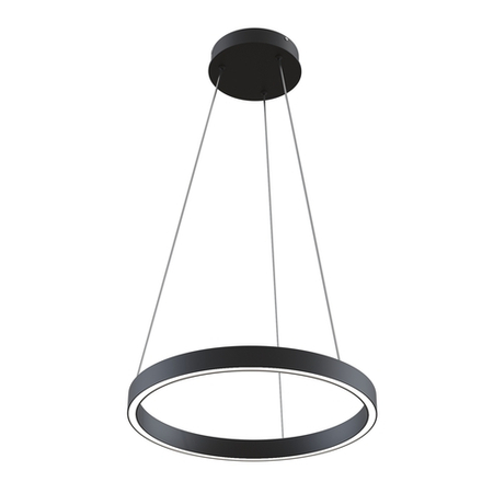 Люстра подвесная светодиодная Maytoni Rim MOD058PL-L22BK