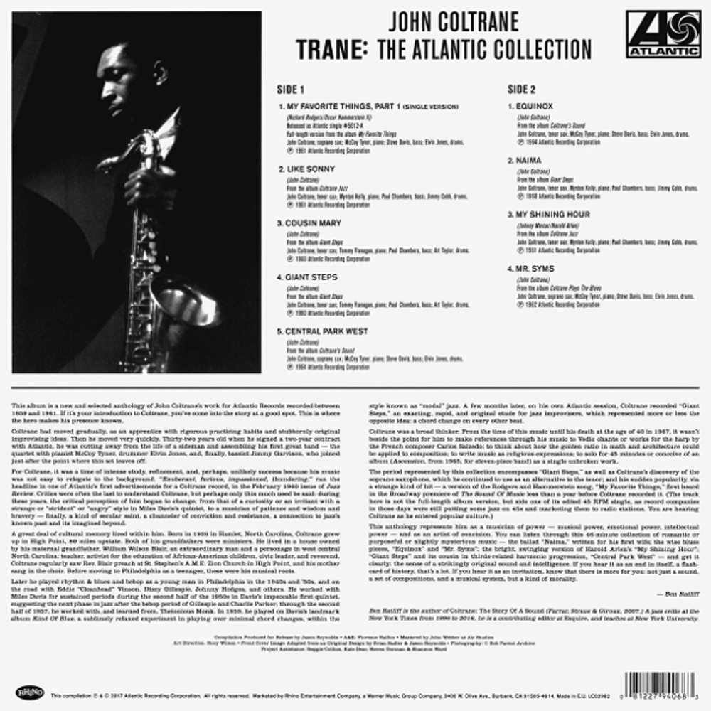 John Coltrane / Trane: The Atlantic Collection (LP)