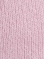 Шапка для девочки осенняя с завязками и помпонами