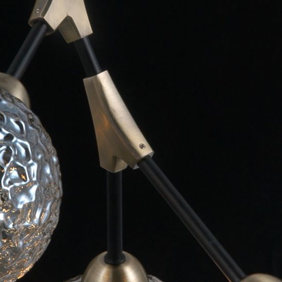 IL0263-3PSQ-79 BK AB светильник потолочный