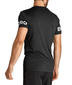 Мужская теннисная футболка Björn Borg Tee Borg M - black beauty