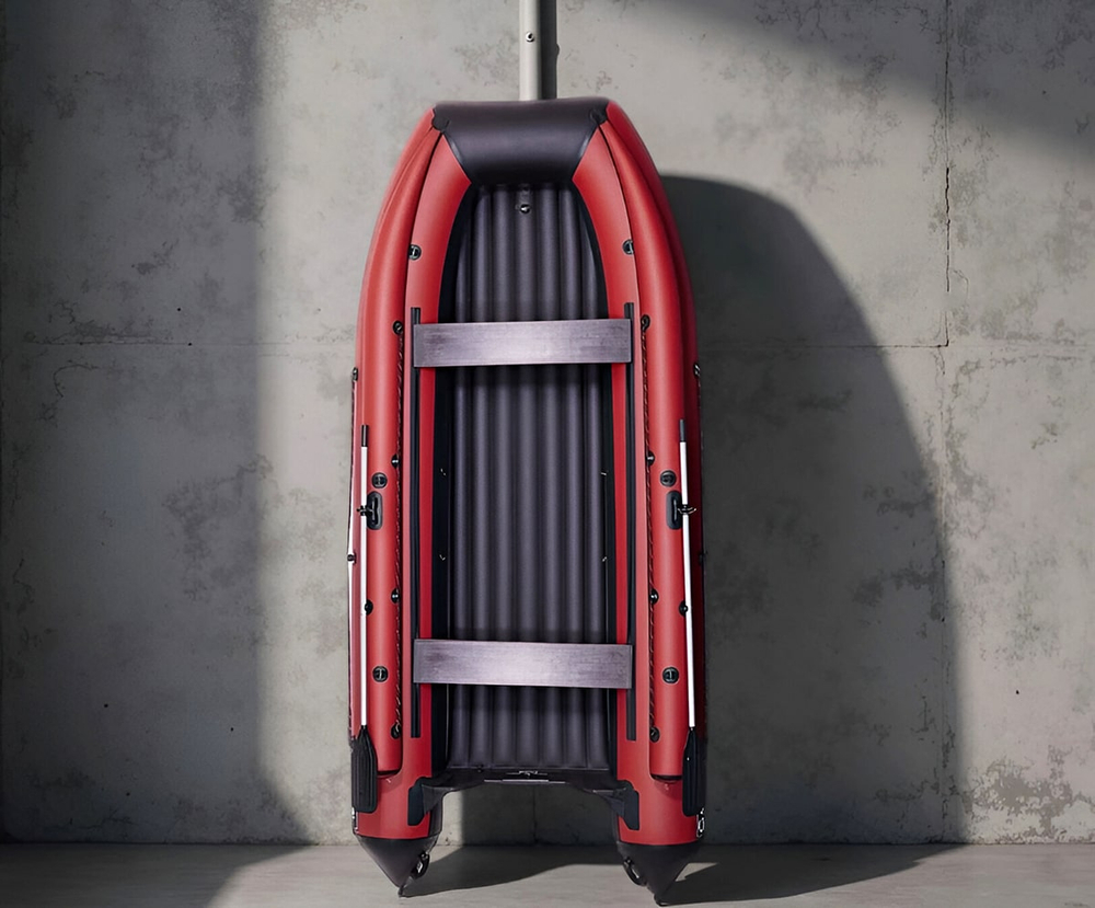 Лодка ПВХ КИТТ БОАТС 430 НДНД с фальшбортом