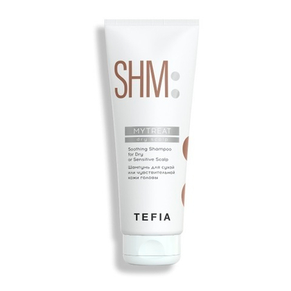Шампунь для сухой или чувствительной кожи головы Tefia My Treat Soothing Shampoo for Dry or Sensitive Scalp 250мл