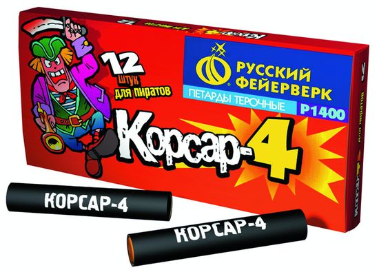 Корсар 4 16бл/12уп/12шт Р 1400