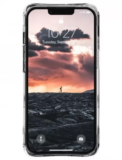 Чехол с поддержкой MAGSAFE Uag Plyo для iPhone 14 Pro 6.1", цвет прозрачный (Ice)