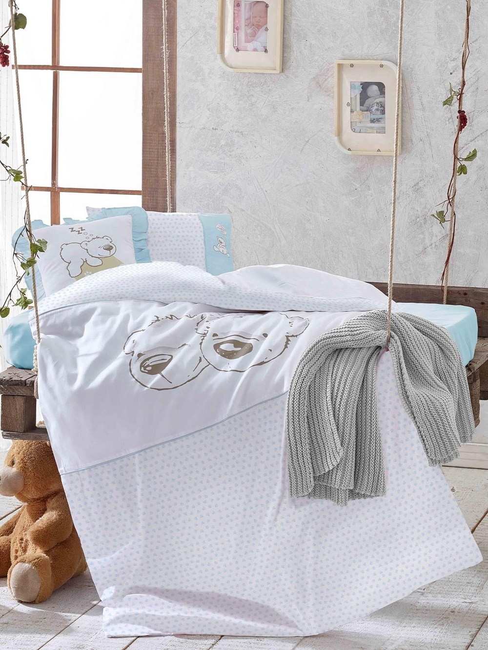 Постельное белье для новорожденных Ecocotton