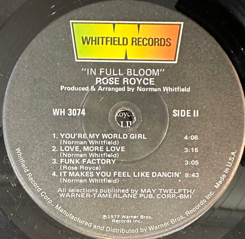 Rose Royce- In Full Bloom (США 1977г.)