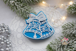 Силиконовая форма Колокольчики двойные