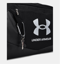 Сумка спортивная Under Armour Undeniable 5.0 Duffle Bag MD - black/metalic silver