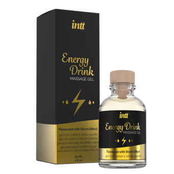 Intt Съедобный гель для массажа - Энергетик
