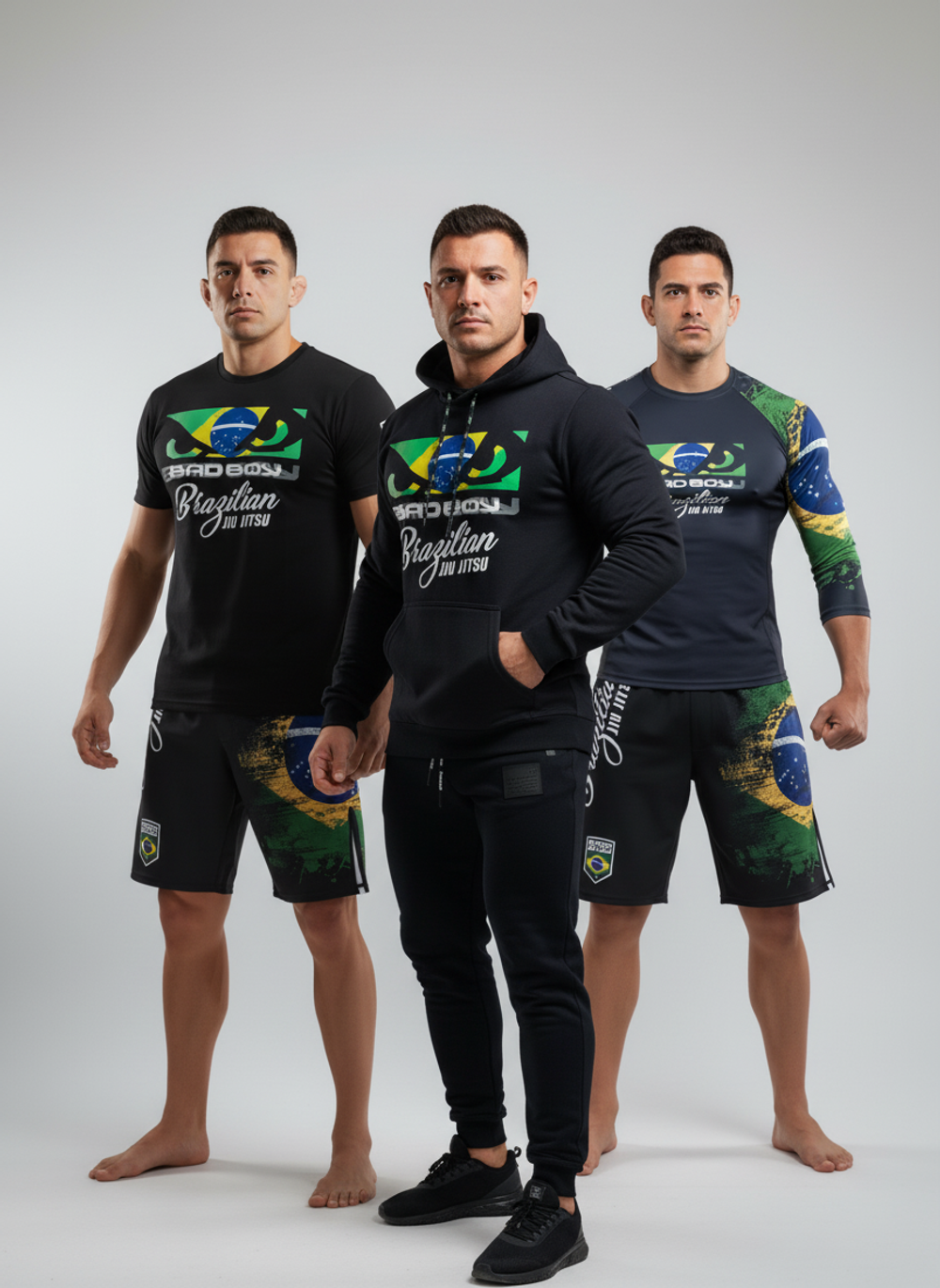 Футболка Bad Boy World BJJ черная