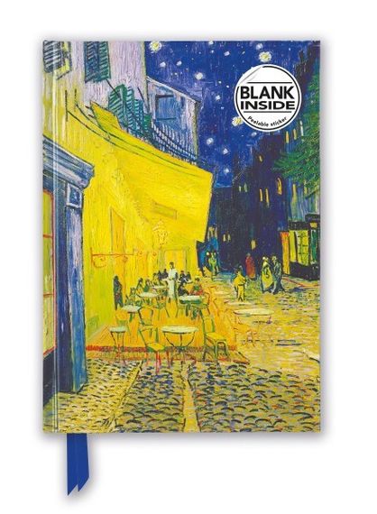 Bloknot \ Блокнот\ Notebook Vincent van Gogh: Café Terrace (Foiled Blank Journal)