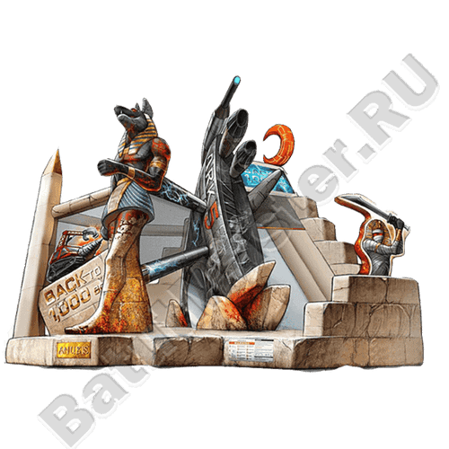 Коммерческий надувной батут "Египет 2"