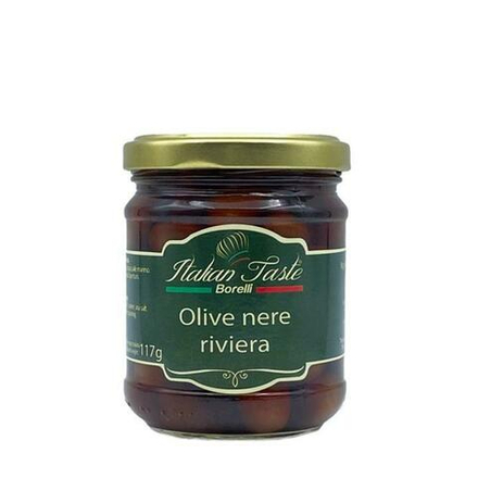 Оливки черные Ривьера — 180 г