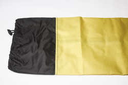 Чехол для коврика Инь Янь однотонный желтый