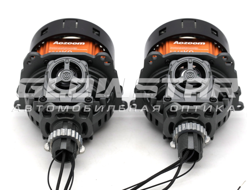 Билед модули Aozoom K9 2025 3.0 дюйма, 2 чипа, 5500K, 12V, 65W/73W, крепление 3R и съемное гаечное