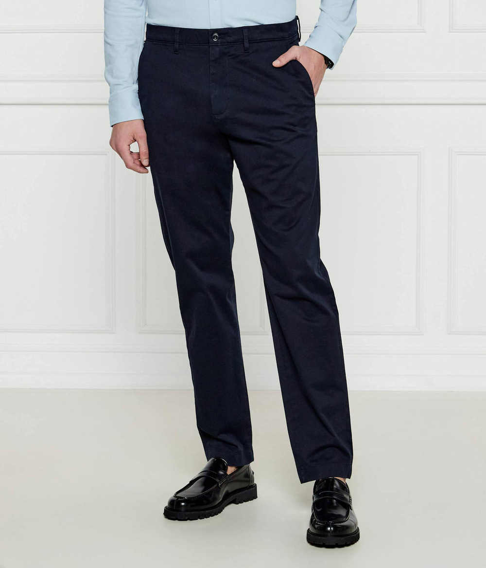 Сатиновые чиносы HARLEM Tommy Hilfiger - темно-синий(MW0MW36708)