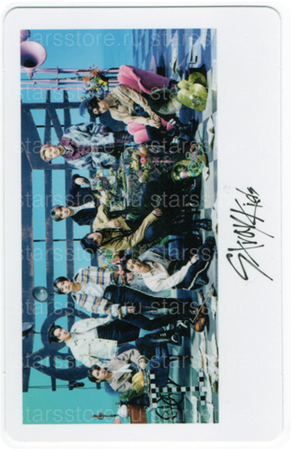Фотокарта общая Stray Kids "THE SOUND" (B ver)