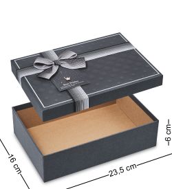 WF-168/1-B Коробка мал., темно-серый