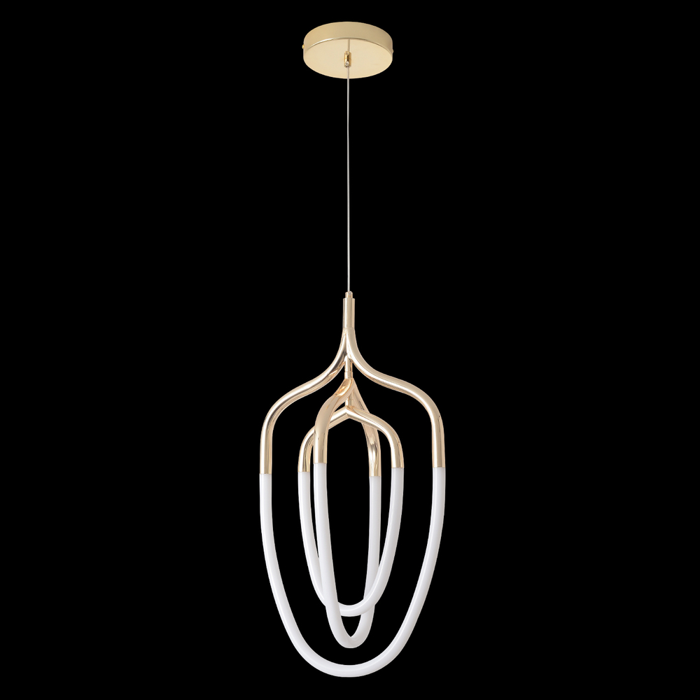 Подвесной светодиодный светильник Crystal Lux PERA SP50W LED GOLD