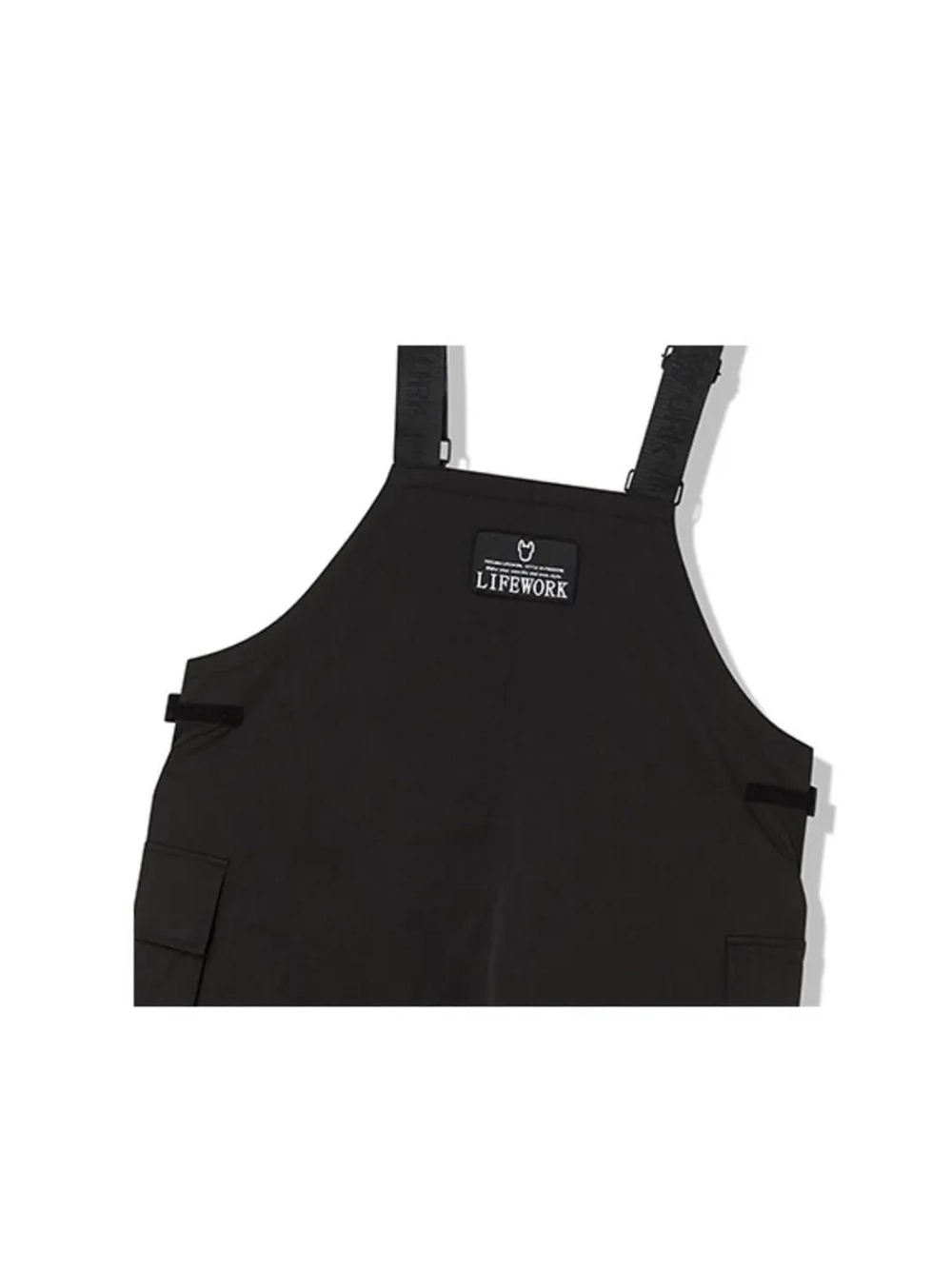 Джинсовый комбинезон с передним корманом