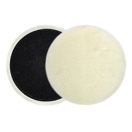 Круг меховой на липучке 125 мм