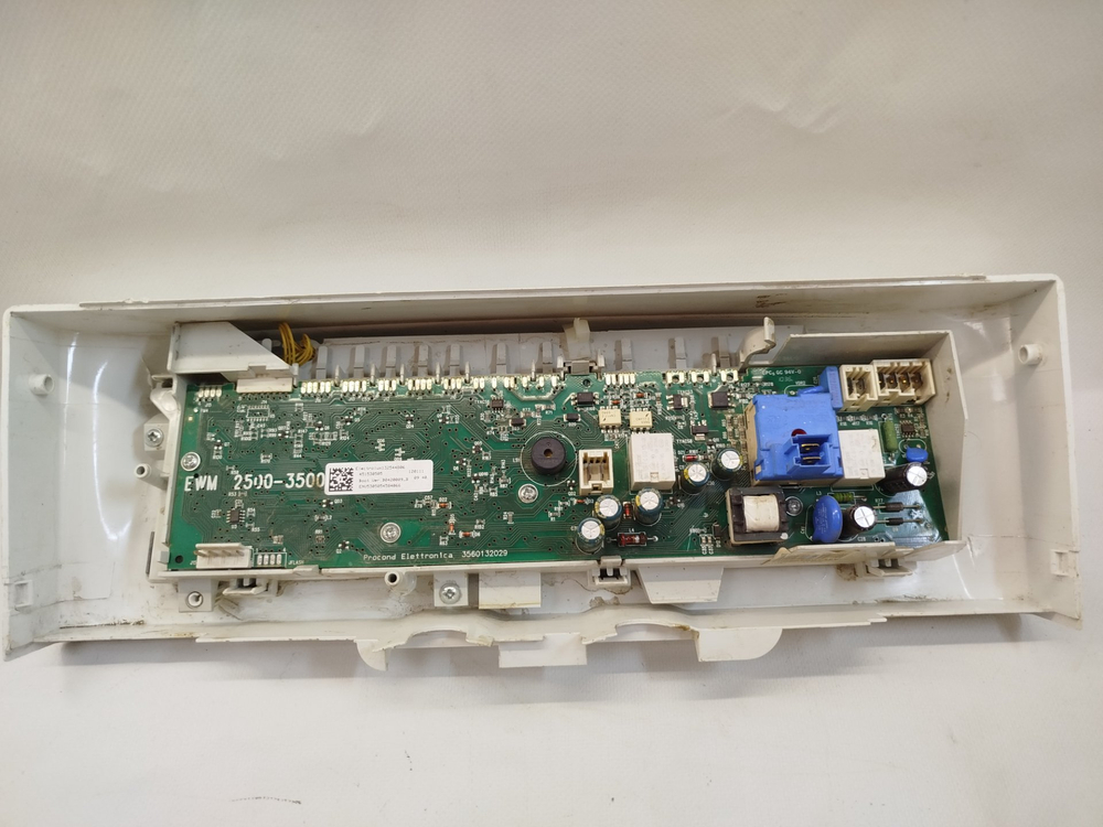 424 Силовой модуль и панель индикации в сборе для стиральной машины Electrolux EWT 136580 W б/у
