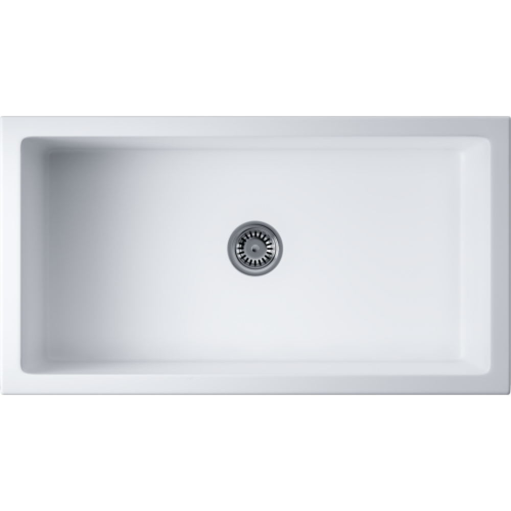 Кухонная мойка Omoikiri Mikura 83-WH Natceramic/белый