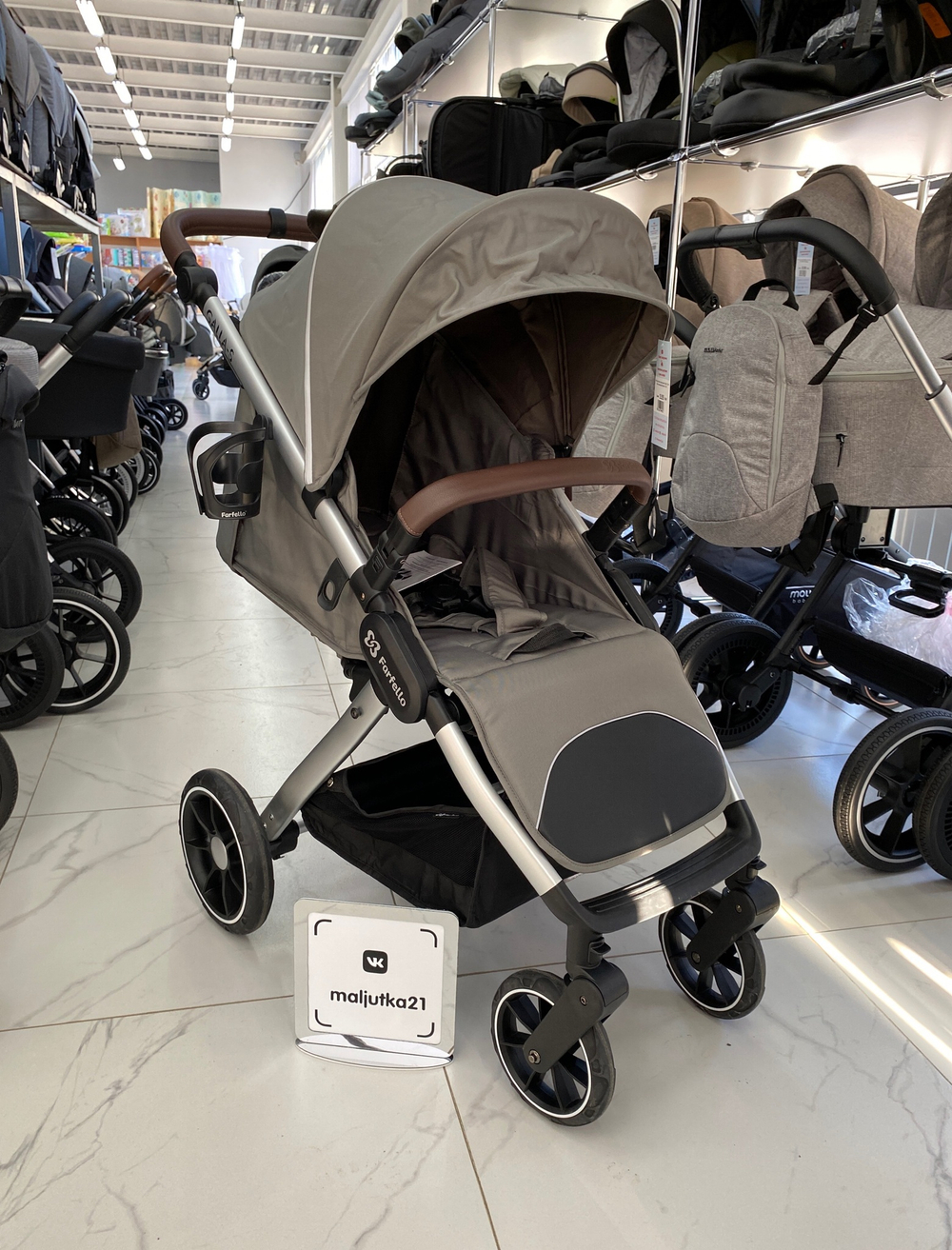 Коляска детская прогулочная Galla-S Soft Olive оливковый Артикул: GS-5