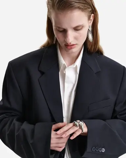 Пиджак Power Suit черный