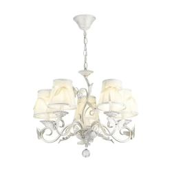 Люстра потолочная Rivoli Farfalla 2014-205 / светильник потолочный / люстра подвесная на кухню, в детскую комнату, в спальню, в коридор, в прихожую 5 x E14 40 Вт классика