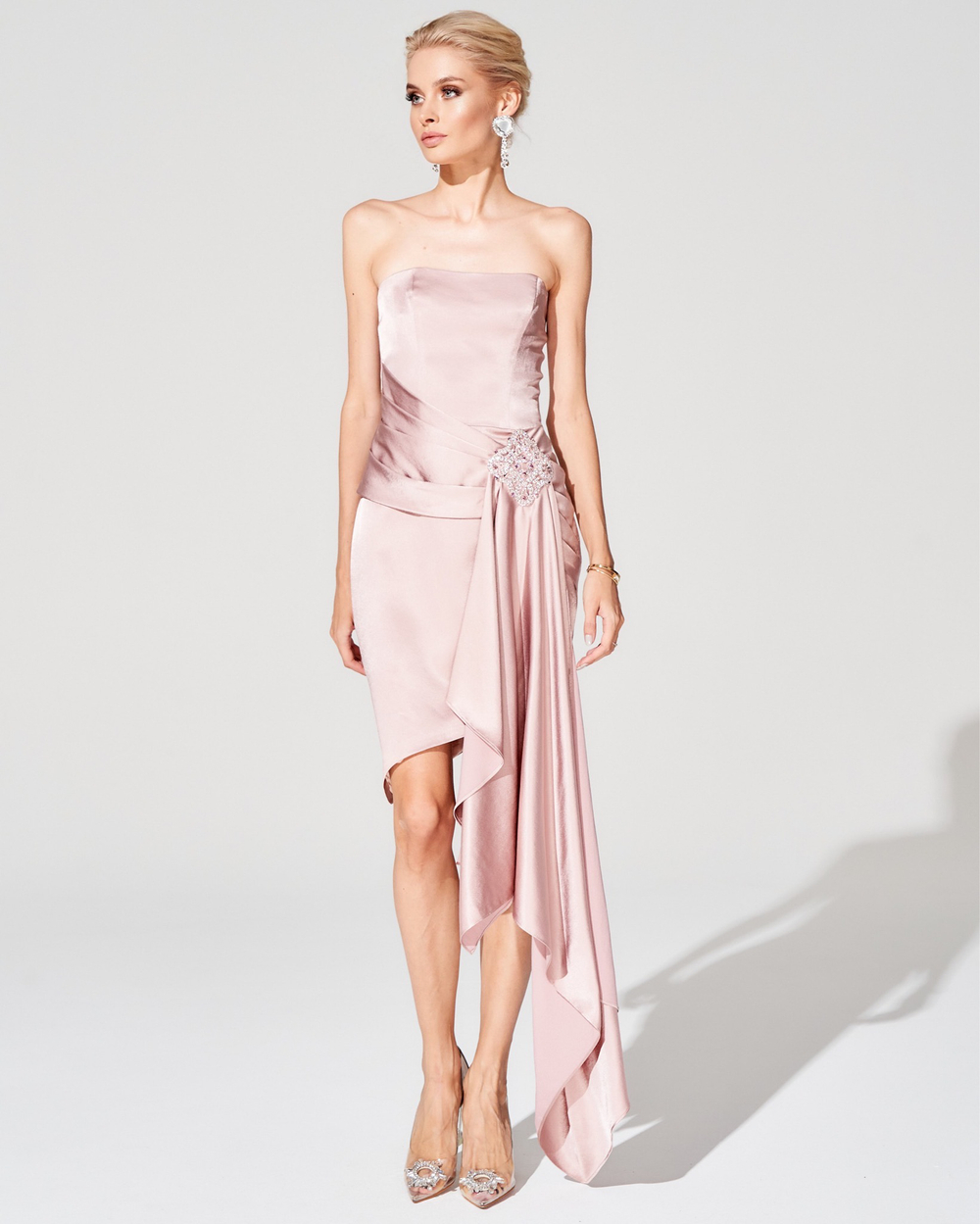 Корсетное платье Dusty rose