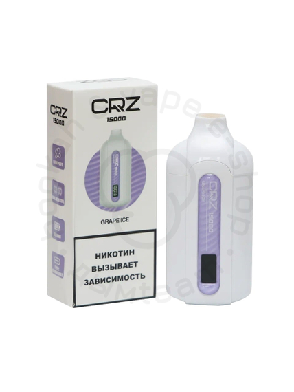 Одноразовая ЭС CRZ 15 000 &quot;Виноград со льдом&quot; (Grape Ice)