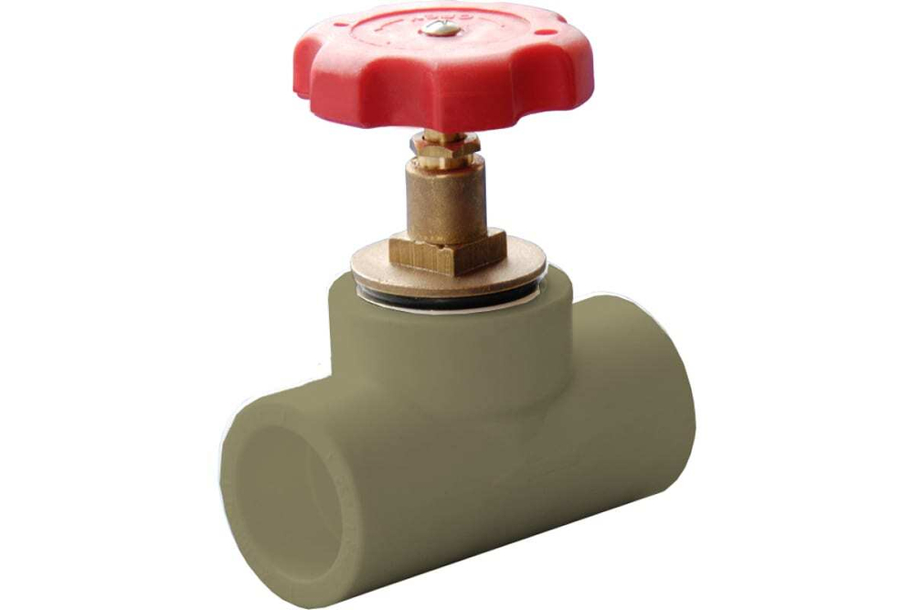 Вентиль для радиатора угловой 20*1/2" серый