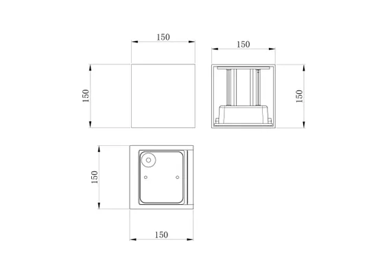 Архитектурная подсветка Фултон / Fulton 3000К 20Вт IP 54 Outdoor o572wl-l20gr3k