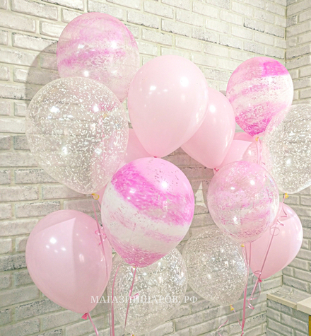 Набор шаров "Розовые грезы"