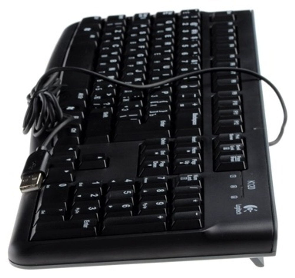 Клавиатура Logitech Desktop MK120 черный